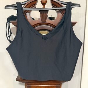 Long Black Women's Bra